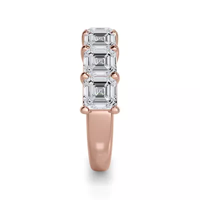 Asscher Cut Diamond 7 Stone Ring (3.50 ct. tw.)