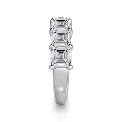 Asscher Cut Diamond 7 Stone Ring (3.50 ct. tw.)