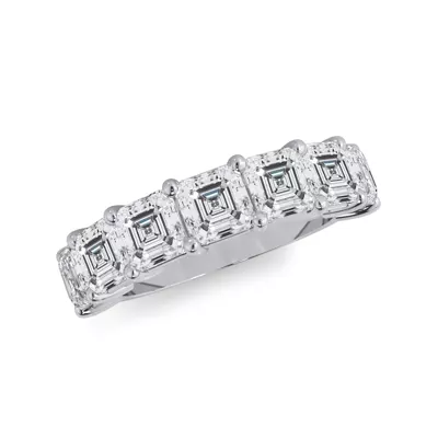 Asscher Cut Diamond 7 Stone Ring (3.50 ct. tw.)