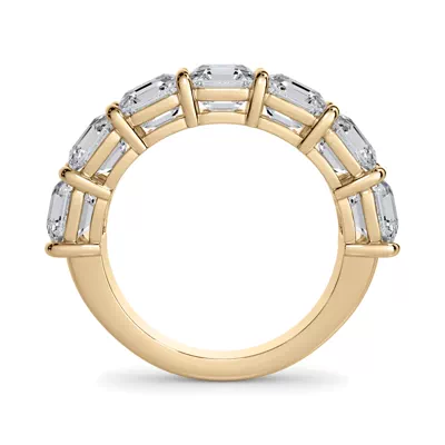 Asscher Cut Lab Diamond 7 Stone Ring (5.00 ct. tw.)