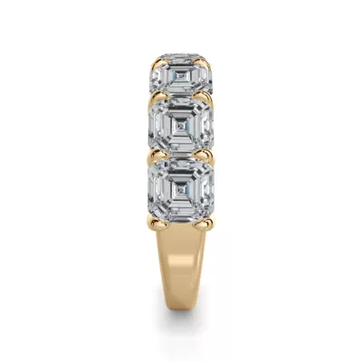 Asscher Cut Diamond 7 Stone Ring (5.00 ct. tw.)