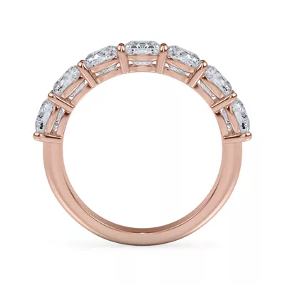 Cushion Cut Lab Diamond 7 Stone Ring (3.00 ct. tw.)