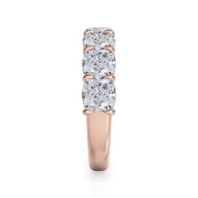 Cushion Cut Diamond 7 Stone Ring (3.50 ct. tw.)