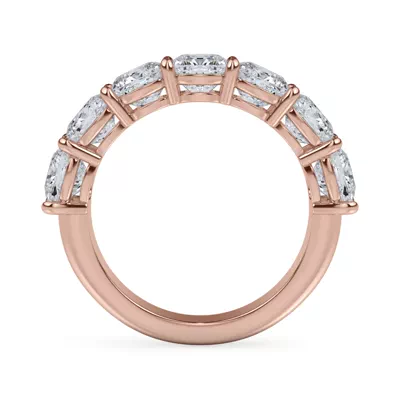 Cushion Cut Diamond 7 Stone Ring (3.50 ct. tw.)