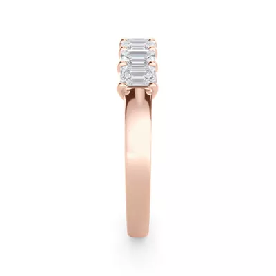 Emerald Cut Lab Diamond 7 Stone Ring (1.00 ct. tw.)