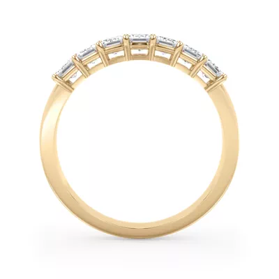 Emerald Cut Lab Diamond 7 Stone Ring (1.00 ct. tw.)