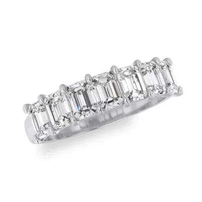 Emerald Cut Lab Diamond 7 Stone Ring (1.50 ct. tw.)