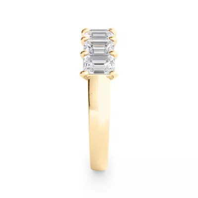 Emerald Cut Lab Diamond 7 Stone Ring (1.50 ct. tw.)