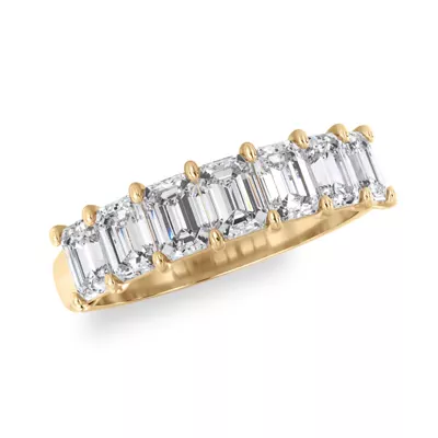 Emerald Cut Diamond 7 Stone Ring (1.50 ct. tw.)