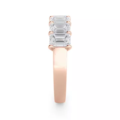 Emerald Cut Lab Diamond 7 Stone Ring (2.00 ct. tw.)