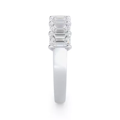 Emerald Cut Lab Diamond 7 Stone Ring (2.00 ct. tw.)