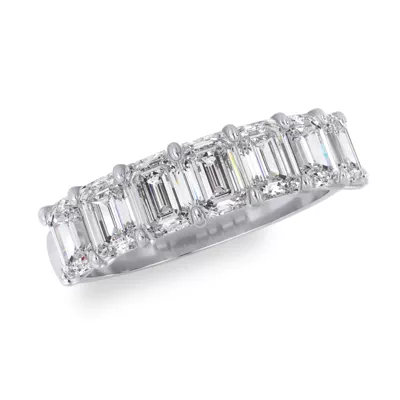 Emerald Cut Lab Diamond 7 Stone Ring (2.00 ct. tw.)