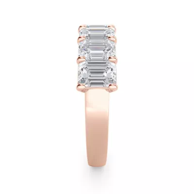 Emerald Cut Lab Diamond 7 Stone Ring (3.00 ct. tw.)