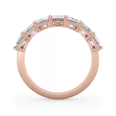 Emerald Cut Lab Diamond 7 Stone Ring (3.00 ct. tw.)