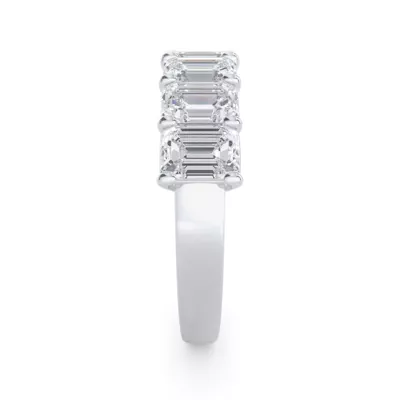 Emerald Cut Lab Diamond 7 Stone Ring (3.00 ct. tw.)