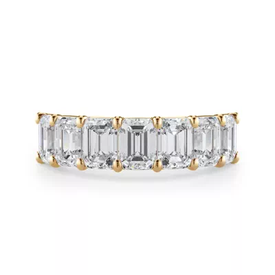 Emerald Cut Lab Diamond 7 Stone Ring (3.00 ct. tw.)