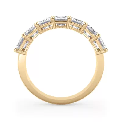 Emerald Cut Lab Diamond 7 Stone Ring (3.00 ct. tw.)