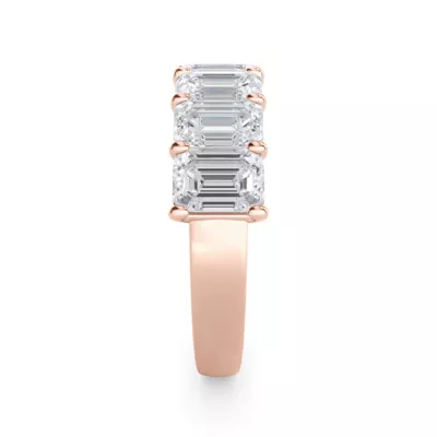 Emerald Cut Diamond 7 Stone Ring (3.50 ct. tw.)