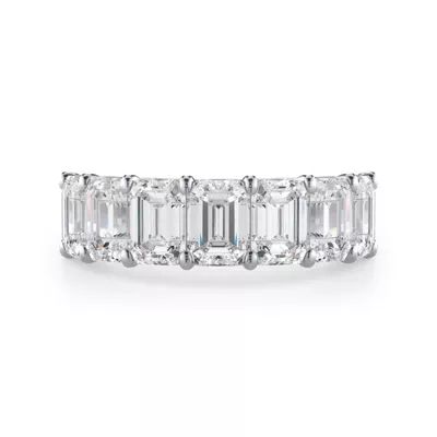 Emerald Cut Diamond 7 Stone Ring (3.50 ct. tw.)