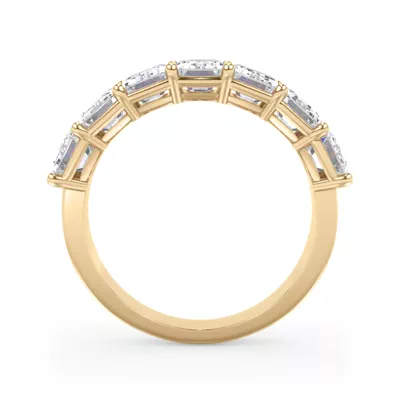 Emerald Cut Diamond 7 Stone Ring (3.50 ct. tw.)