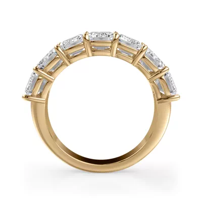 Emerald Cut Diamond 7 Stone Ring (5.00 ct. tw.)