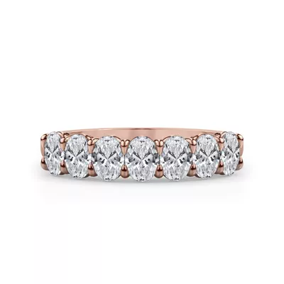 Oval Cut Lab Diamond 7 Stone Ring (1.00 ct. tw.)