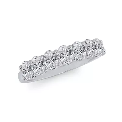 Oval Cut Diamond 7 Stone Ring (1.00 ct. tw.)