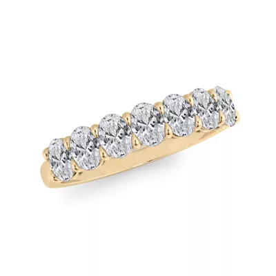 Oval Cut Diamond 7 Stone Ring (1.00 ct. tw.)