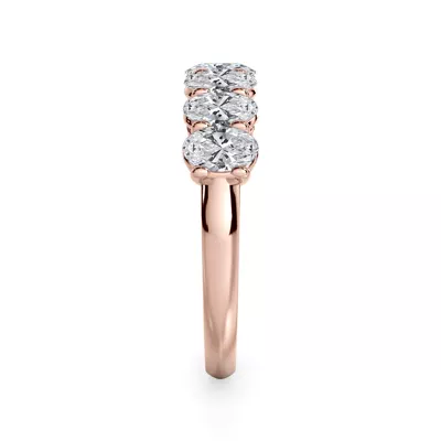 Oval Cut Lab Diamond 7 Stone Ring (1.50 ct. tw.)