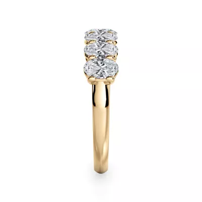 Oval Cut Lab Diamond 7 Stone Ring (1.50 ct. tw.)