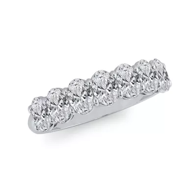 Oval Cut Diamond 7 Stone Ring (1.50 ct. tw.)