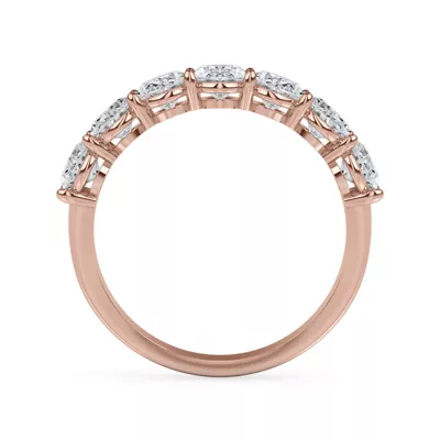 Oval Cut Diamond 7 Stone Ring (2.00 ct. tw.)