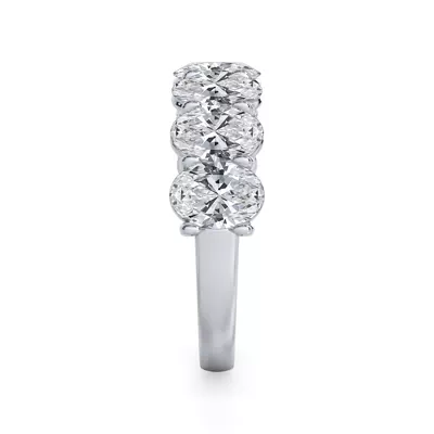 Oval Cut Lab Diamond 7 Stone Ring (3.00 ct. tw.)