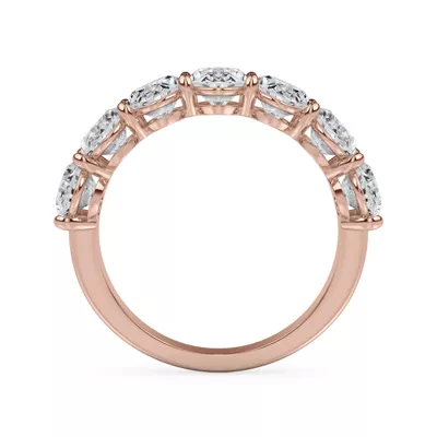 Oval Cut Diamond 7 Stone Ring (3.50 ct. tw.)