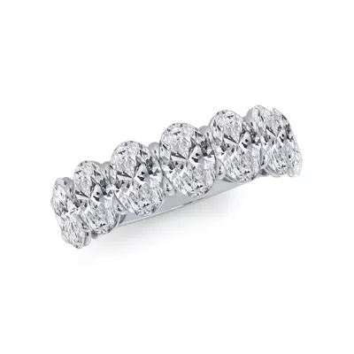 Oval Cut Diamond 7 Stone Ring (3.50 ct. tw.)