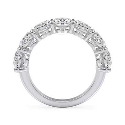 Oval Cut Lab Diamond 7 Stone Ring (5.00 ct. tw.)