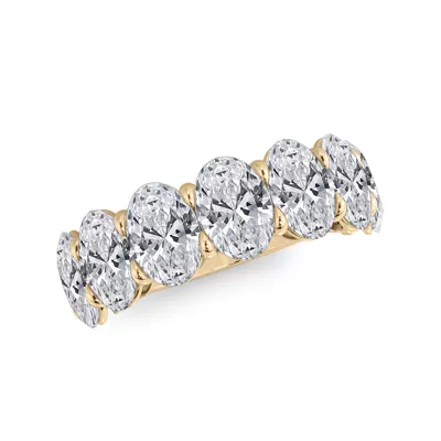Oval Cut Diamond 7 Stone Ring (5.00 ct. tw.)