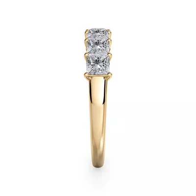 Princess Cut Lab Diamond 7 Stone Ring (1.00 ct. tw.)