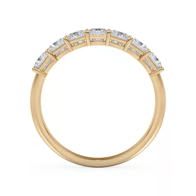Princess Cut Lab Diamond 7 Stone Ring (1.00 ct. tw.)
