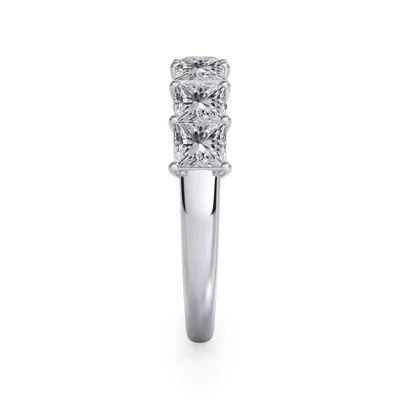Princess Cut Lab Diamond 7 Stone Ring (1.50 ct. tw.)