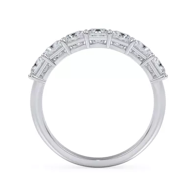 Princess Cut Lab Diamond 7 Stone Ring (1.50 ct. tw.)