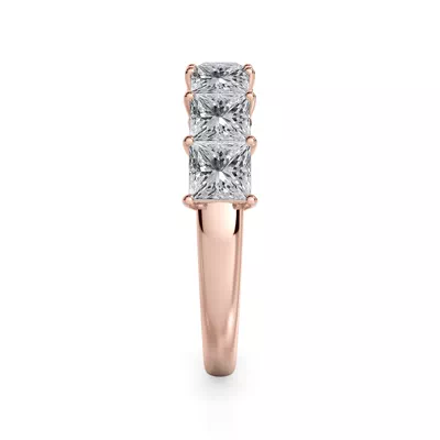 Princess Cut Lab Diamond 7 Stone Ring (2.00 ct. tw.)