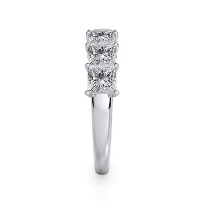 Princess Cut Lab Diamond 7 Stone Ring (2.00 ct. tw.)