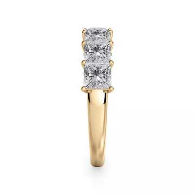 Princess Cut Lab Diamond 7 Stone Ring (2.00 ct. tw.)