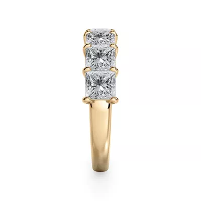 Princess Cut Lab Diamond 7 Stone Ring (3.00 ct. tw.)