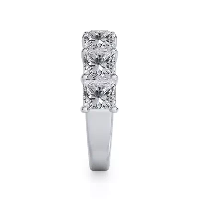 Princess Cut Diamond 7 Stone Ring (3.50 ct. tw.)