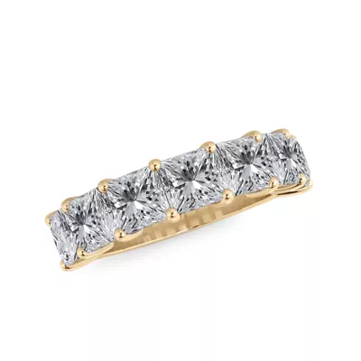 Princess Cut Diamond 7 Stone Ring (3.50 ct. tw.)