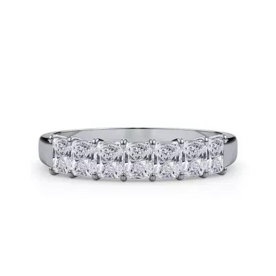 Radiant Cut Lab Diamond 7 Stone Ring (1.00 ct. tw.)