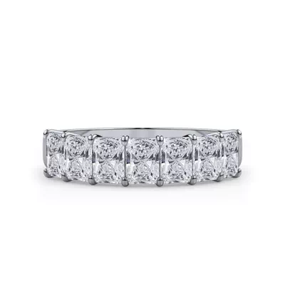 Radiant Cut Lab Diamond 7 Stone Ring (1.50 ct. tw.)