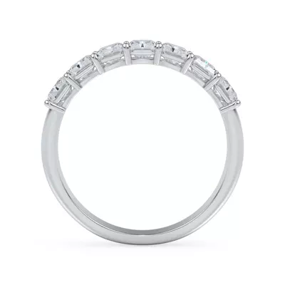 Radiant Cut Lab Diamond 7 Stone Ring (1.50 ct. tw.)